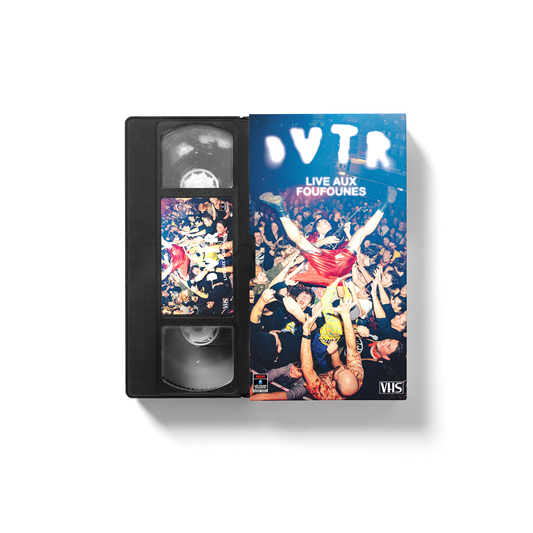 LIVE AUX FOUFOUNES - VHS CASSETTE