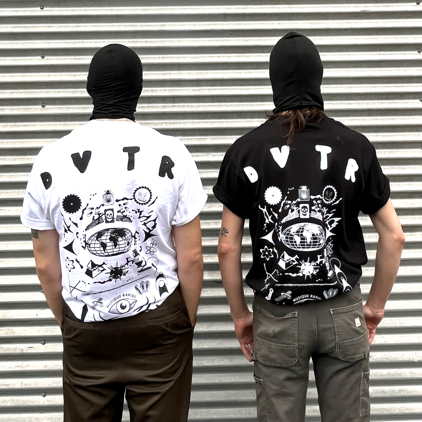 T-SHIRT "DVTR" (Black)
