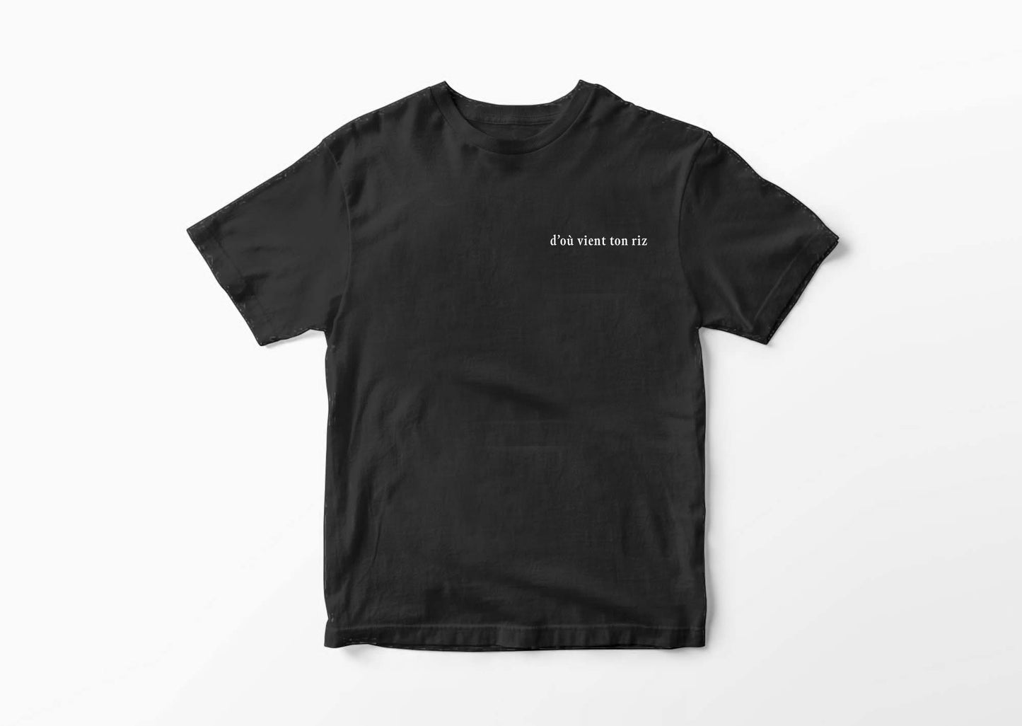 T-SHIRT "DVTR" (Black)