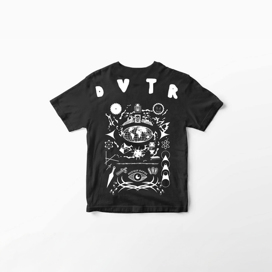 T-SHIRT "DVTR" (Black)